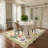Scalloped Rug Machine Washable Floral Living Room Rugs Non Slip Bedroom Carpet for Nursery Dining Room Dorm Office-60734441-60734416