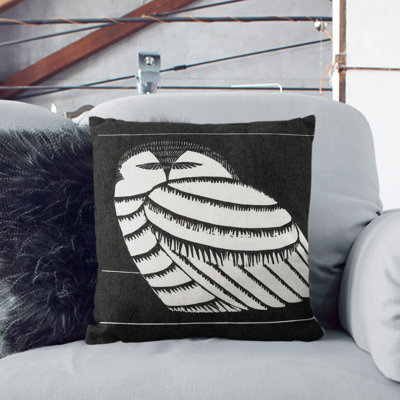 Snowy Owl Scatter Cushion