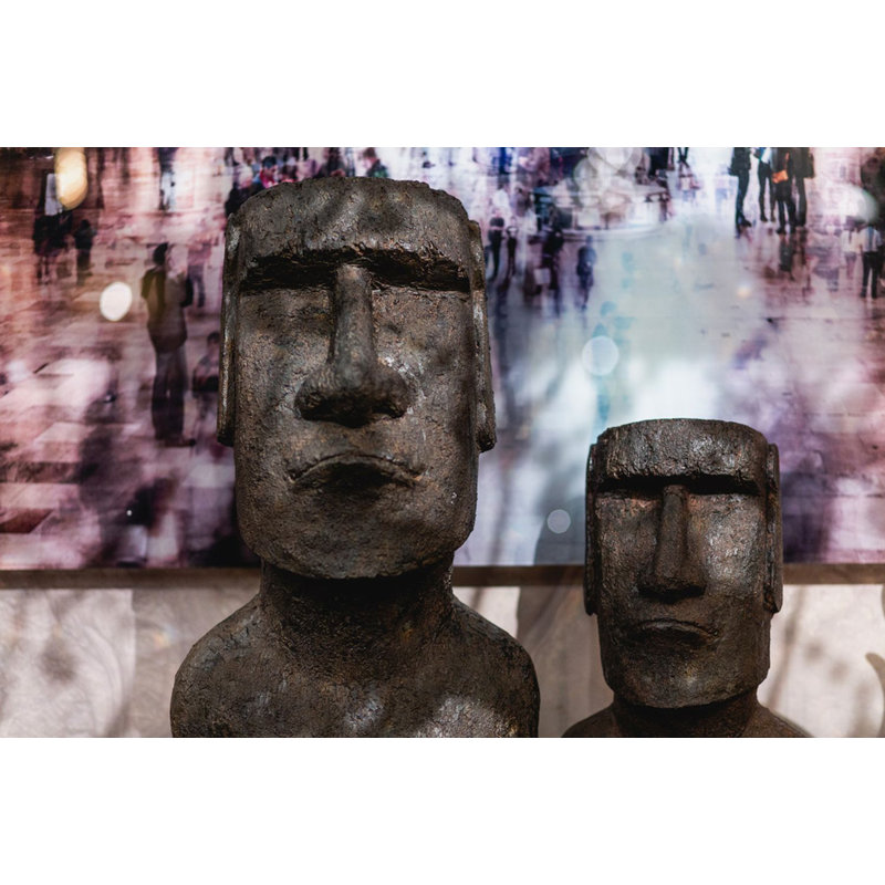 Deco Object Easter Island, 59 H x 25 W x 20 D