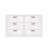  Chesnel 54.61" W 6 Drawer Double Dresser-128788683