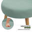 Tabouret de coiffeuse en bois massif avec dossier Franke pour le salon, la chambre à coucher-28798264