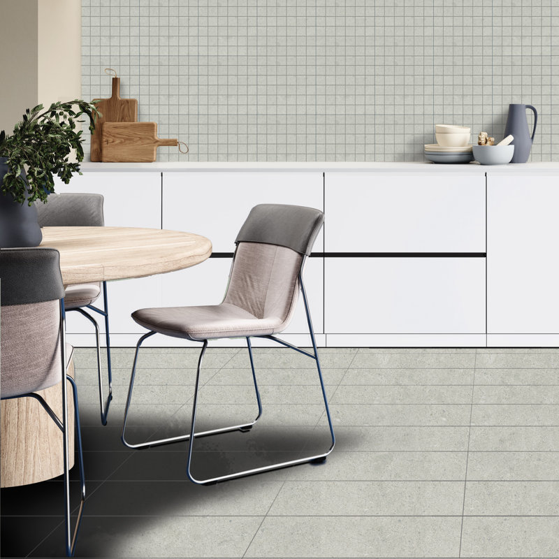 Artistic Freedom 12"X24" Porcelain Stone Look, Gray