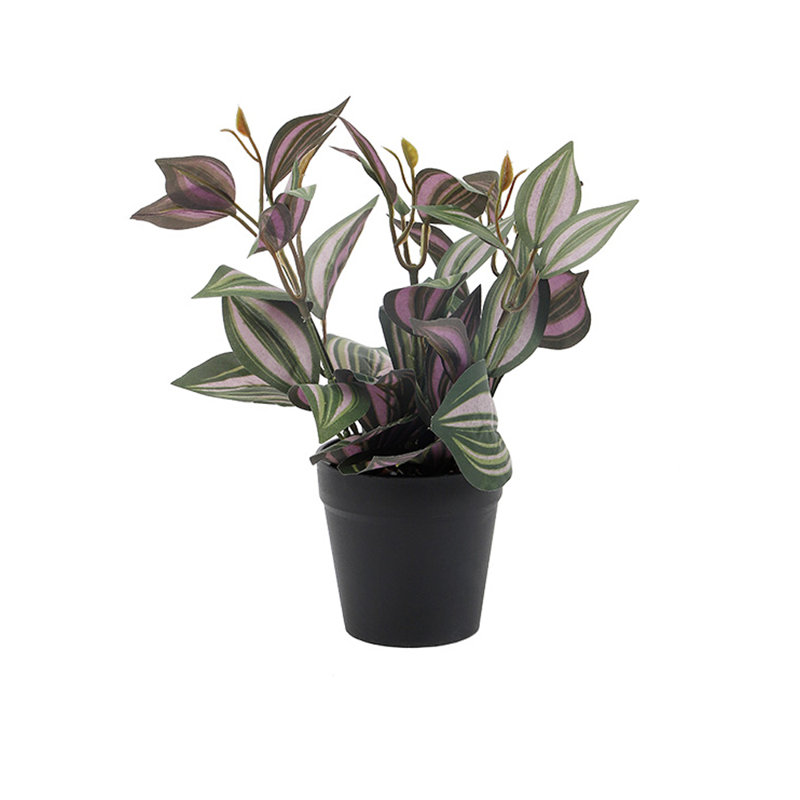 Verdure artificielle pour la décoration, Mauve / Vert