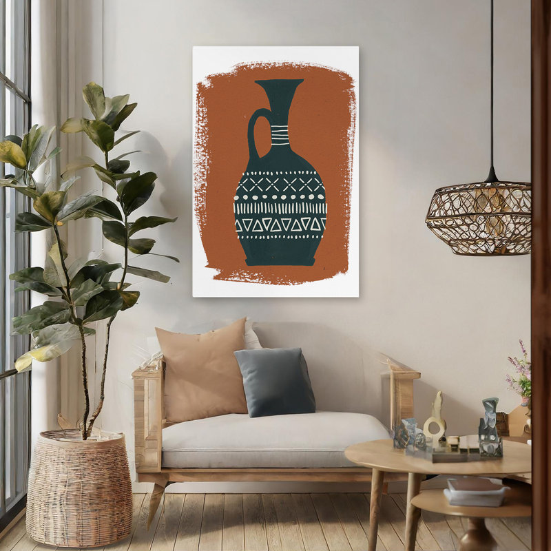 Global Inspired and Contemporary Global Vessels I, H 48 po x l 32 po
