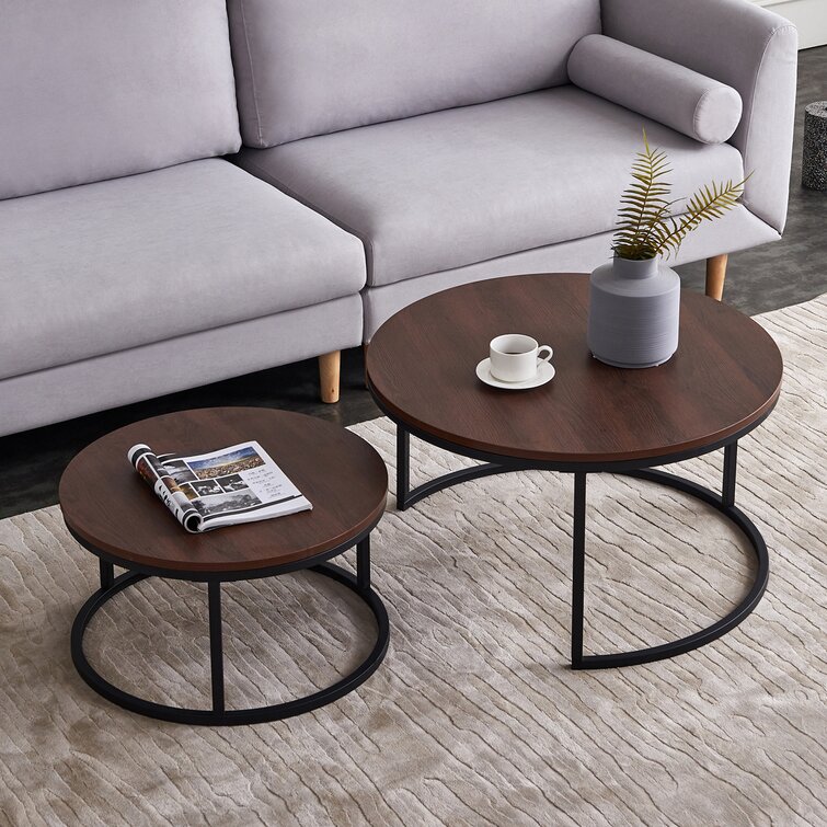 Everly Quinn Hammond Nesting Coffee Table & Reviews | Wayfair