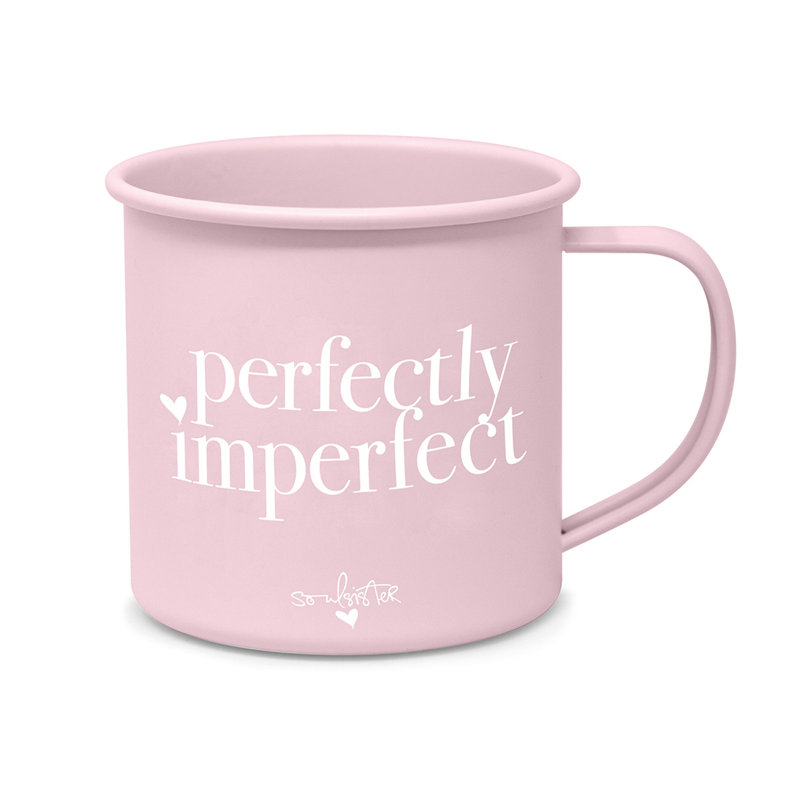 Powder-coated Metal Coffee Mug