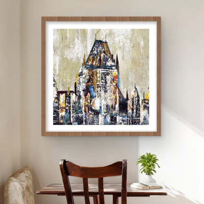 Abstrait château frontenac