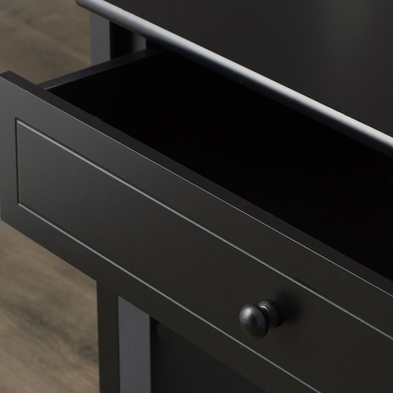 Bureau d'angle Carfi, Noir, noir, noir, noir