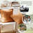 Euro Sham Covers Set Of 2, 26X26 Decorative Cotton Flax Blend Throw Pillow Cover Farmhouse Pillow Shams For Chair Couch Sofa Bedroom Living Room Home Decor-115585269