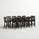 Schoenberg 11 Piece Counter Height Extendable Solid Wood Dining Set