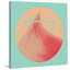 Pink Peak by Bryon White - Wrapped Canvas Painting-19183520