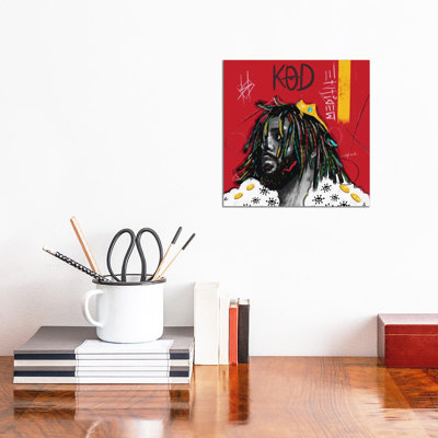KOD JCole Square by Nuwarhol  Painting Print
