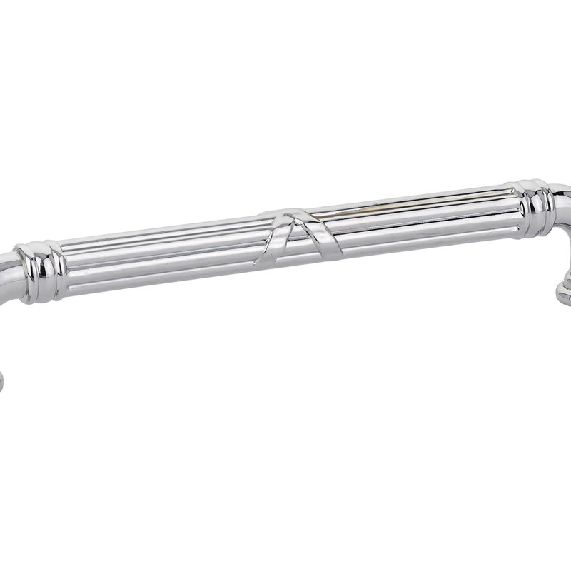 Poignée barre Emtek, Chrome poli, 4"
