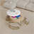 MDF Round Lift-Top Coffee Table with Storage & 3 Ottomans - Modern Space-Saving Design for Living Room-903019766