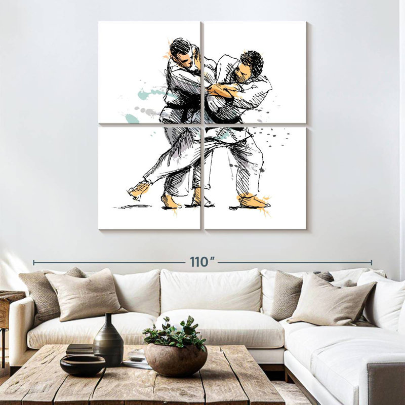Sireci Judo Strike, 74" H x 74" W