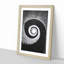 Spiral Staircase Abstract Painting - Framed Print-56922508-56922510
