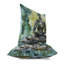 Coussin décoratif géométrique intérieur / extérieur réversible-101194202