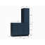 Meuble-lavabo simple 45 po Disar-120142808