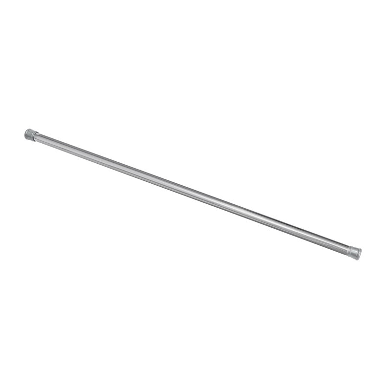 Adjustable Chrome Tension Shower Curtain Rod 42-72 Inches