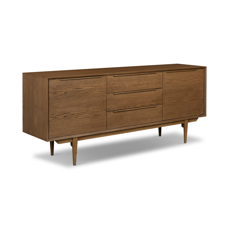 Maro 71" Oak Sideboard In A Walnut Finish