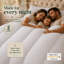 Opulent Home Premium Anti-Allergy Duvet Quilt 3 TOG - Lightweight Stripe Summer Comforter - Available Single /Double/King/Super King-893706249