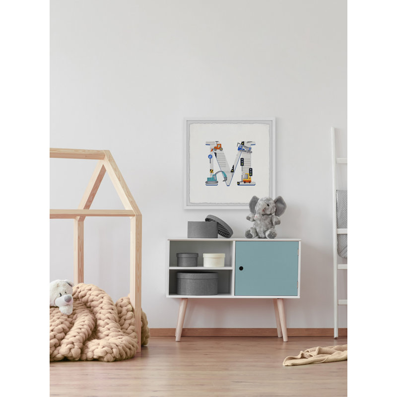 Nebraska Single Picture Frame Print, 61cm H x 61cm W