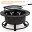 Bulle Round Iron Wood Burning Fire Pit