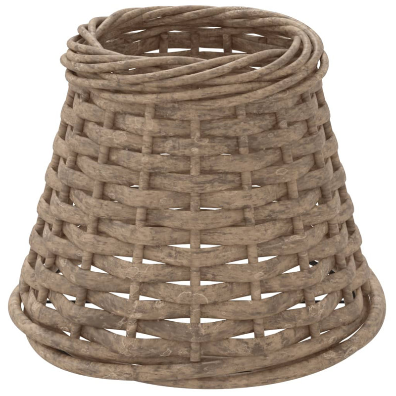 Empire Lamp Shade ( Screw On ), Brown, 12cm H x 15cm W x 15cm D