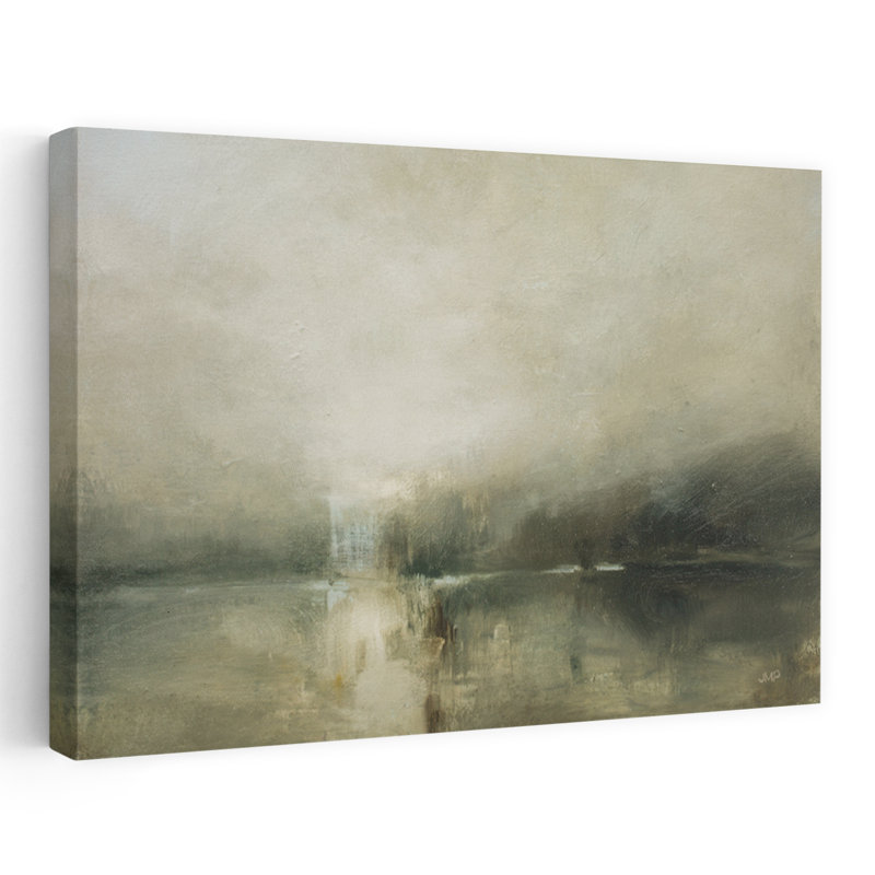 Soirée ciel noir contemporain brun crépuscule, H 48 po x l 32 po