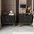 Jawahir 2 - Drawer Iron Nightstand-1444796240