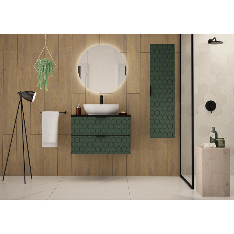Aonna 81mm Bathroom Vanity with Ceramic Basin