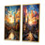 «City Atlanta Popart», 2 pièces-879046700-879046867