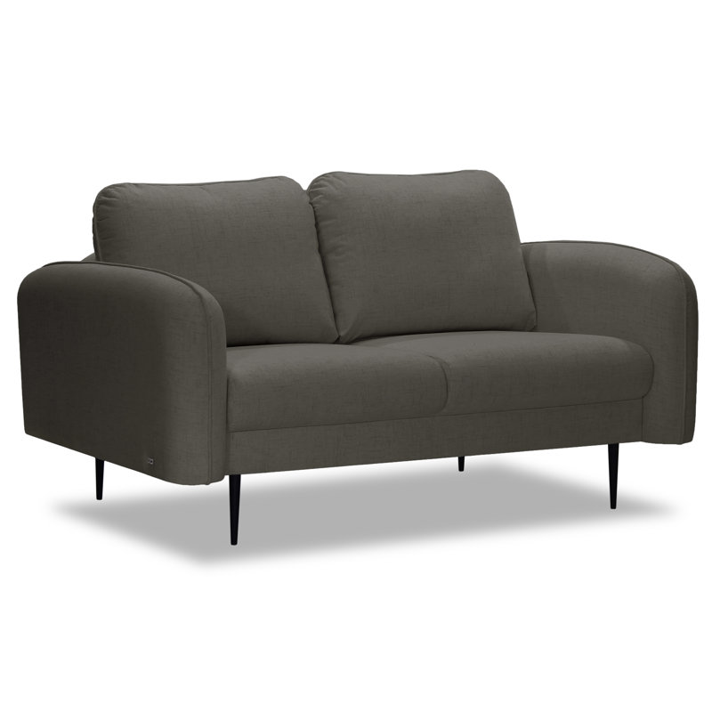 Natalie 2 Seater Loveseat, Cablo Anthracite