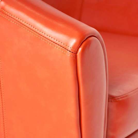 Fauteuil club en similicuir