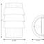 Sandbar 1 - Light Flush Mounted Sconce