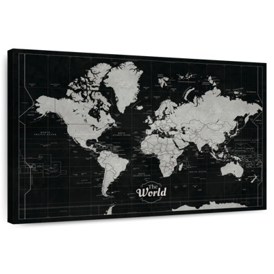 Push Pin World Alvertia - foncé
