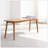 Natural Oak Wood Dining Bench with Half-Round Design for Living and Dining Rooms, Durable and Stylish Seating Solution-540224096