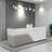 110.23” Modern Writing Desk, Computer Table & Front Desk-109691552
