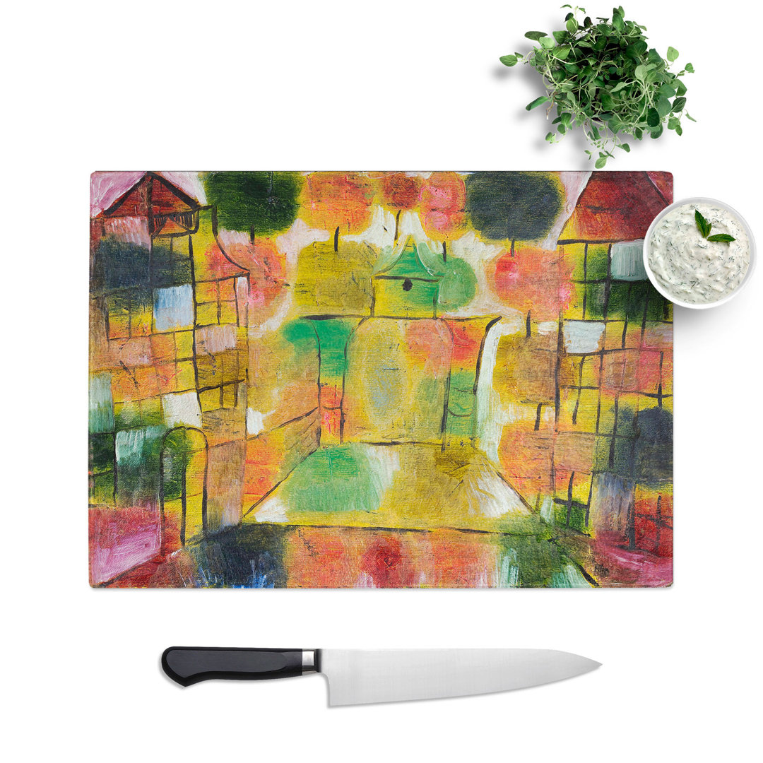 Tree and Architecture by Paul Klee Chopping Board