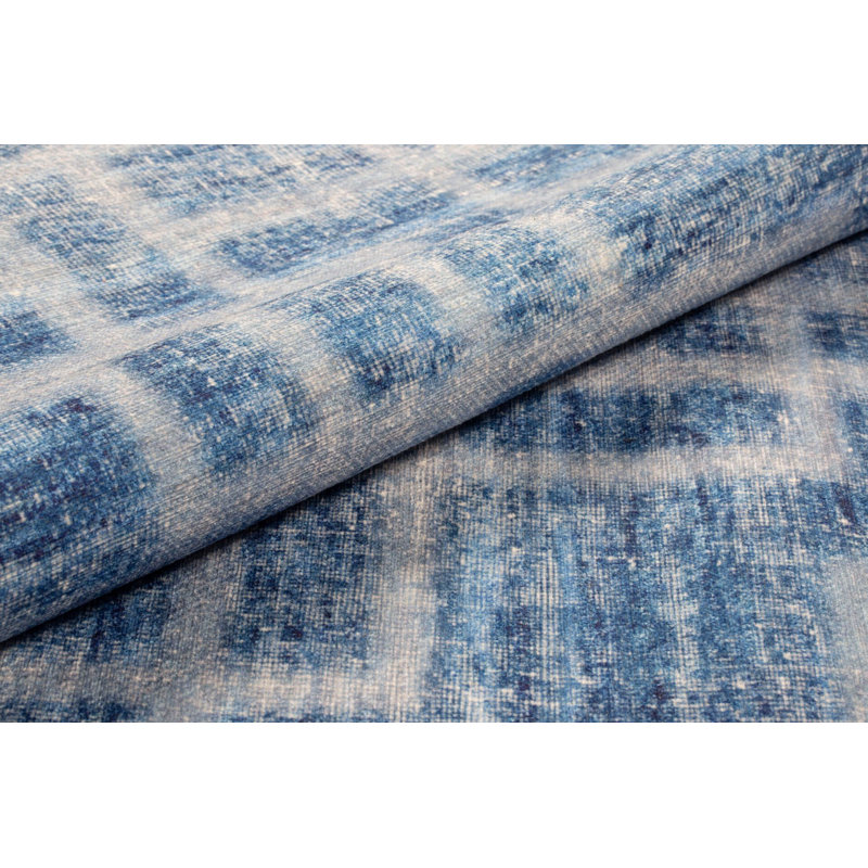 Elegant Hall Carpet (2.5 x 7.5 ft), 100% Polyester, 1.1 lbs/sq ft | 4 mm Pile Height, Recycled Poly Cotton Underside | Machine Washable, Eco-Friendly | Perfect for Entryways, Living Rooms & Hallways