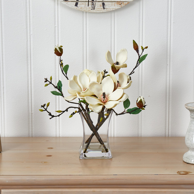  Magnolia Arrangement with Vase