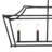 Katharine 6-Light Dimmable Rectangle Chandelier-911469830