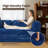 Boneless 80.5'' Mordern Convertible Sleeper Sofa Corduroy Loveseat Sofa Bed, Foldable Floor Couch-1414177261