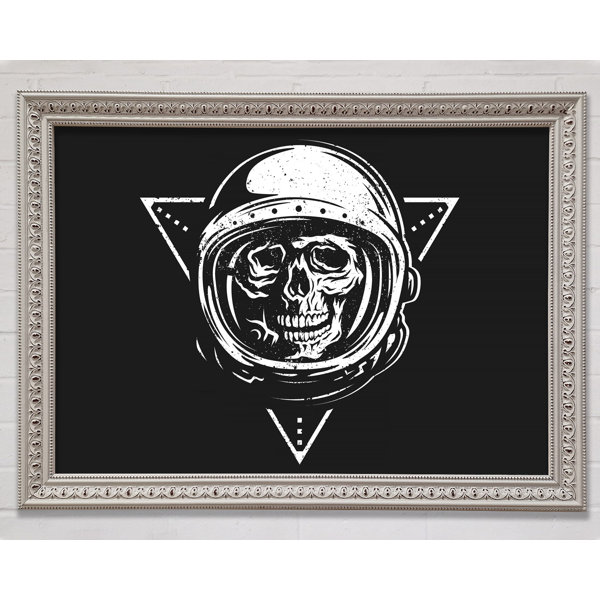 Bright Star Spaceman Skull - Single Picture Frame Art Prints | Wayfair ...