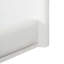 Lit rembourré doux et confortable. Centre de table luxueux et confortable, grand lit, blanc-27061916