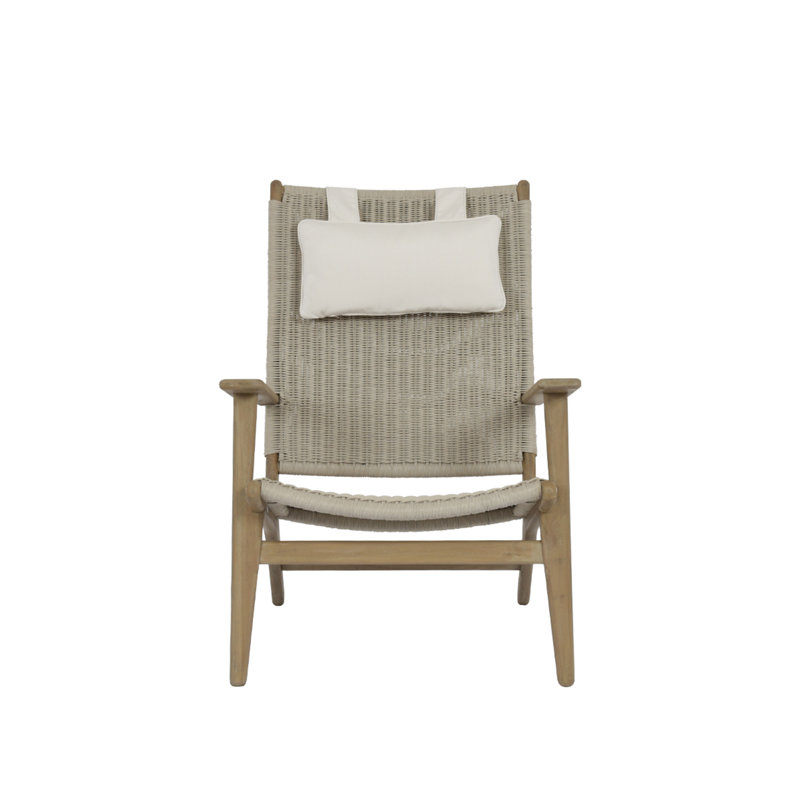 Coastal Teak Outdoor Teak Lounge Chair