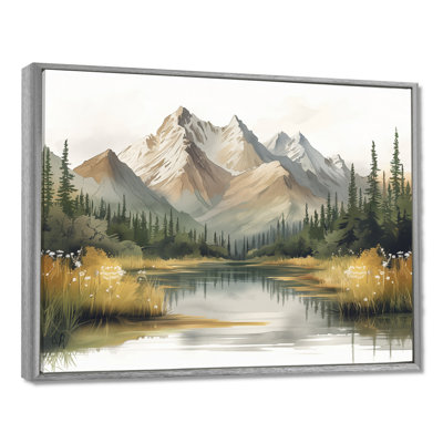 Alaska Winter River into Denali National Park II - Alaska Wall Art