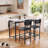 Eyoas 2 - Person Four Leg Dining Set-538959556