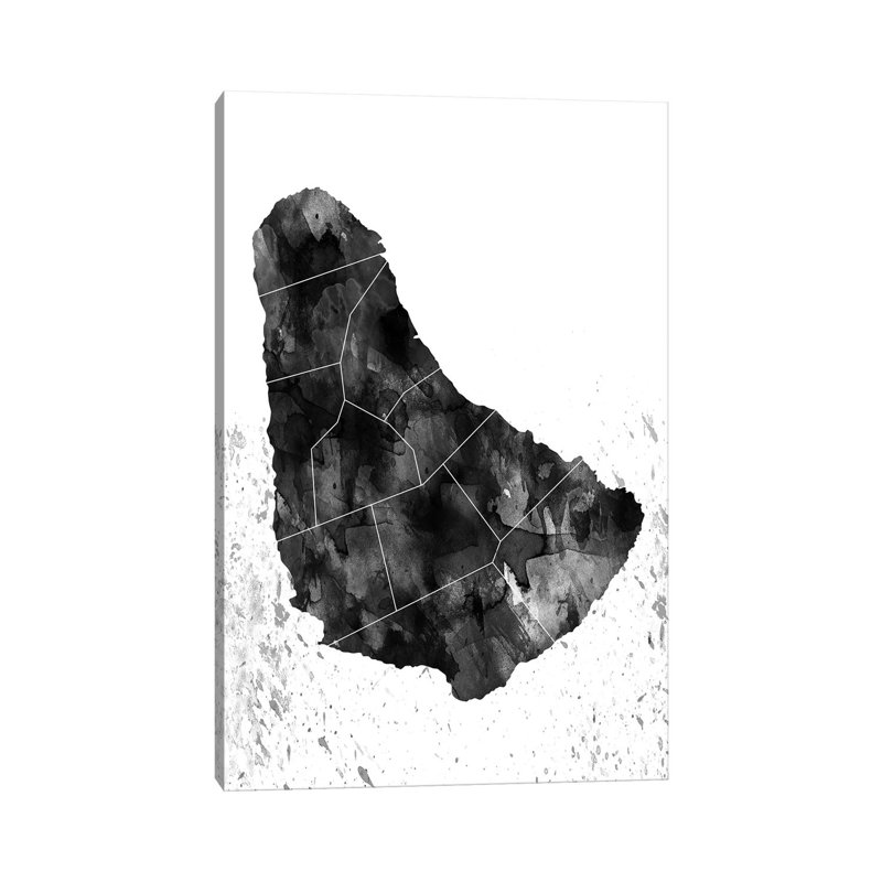 Print, Wrapped Canvas, 20.32 cm H x 30.48 cm W