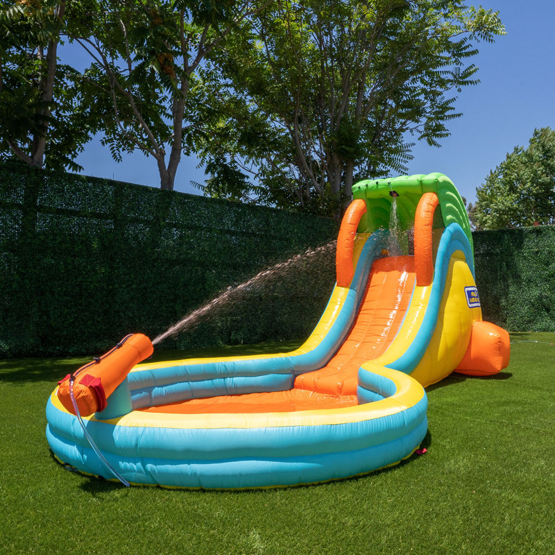My 1st Water Slide with Large Pool & Lifetime Warranty on Heavy Duty Blower